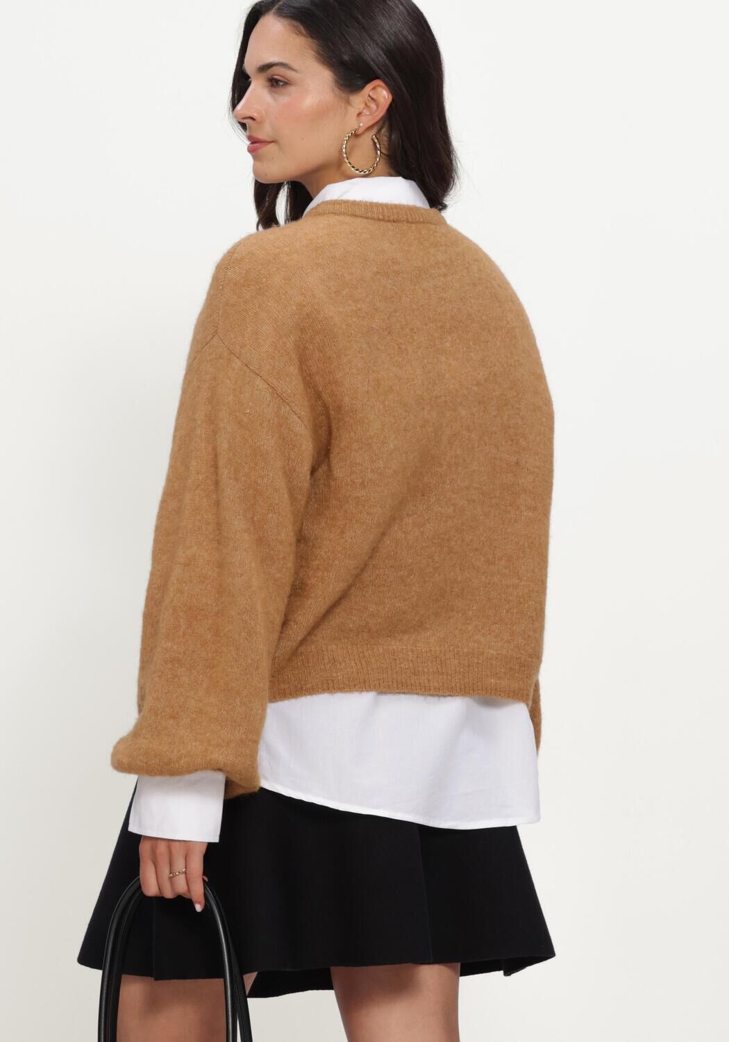 MSCH COPENHAGEN Gilet MSCHBONDIE HOPE CARDIGAN en camel - large