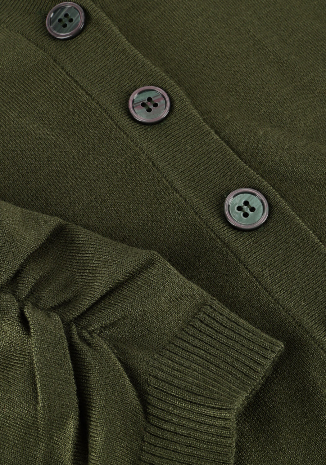 MINUS Gilet SEANA KNIT CARDIGAN Vert fonc&eacute; - large