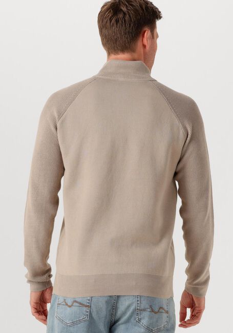 GENTI Pull TURTLE ZIP en beige - large