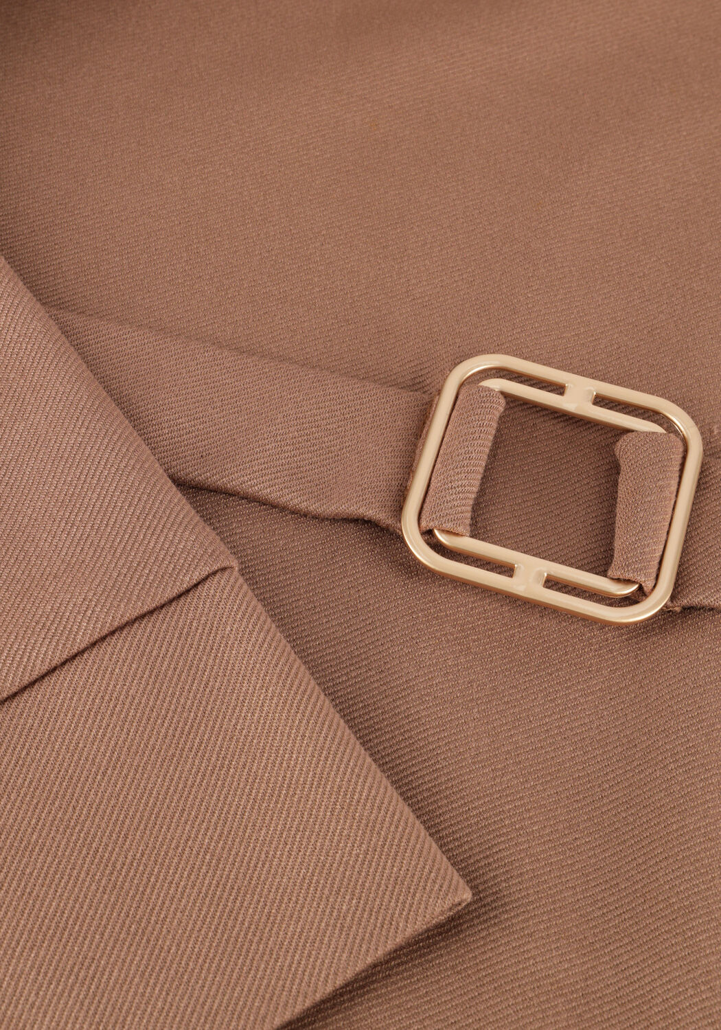 Bruine ANA ALCAZAR Mini jurk A DRESS CLASP - large