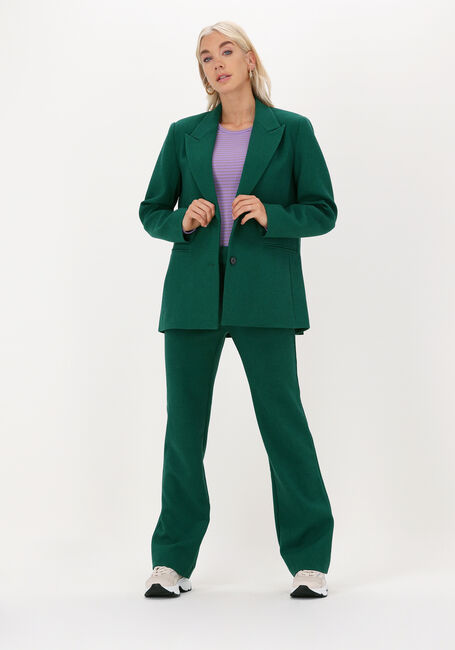 Groene CO'COUTURE Flared broek NITTIE WIDE PANT - large