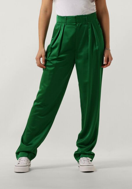 SCOTCH & SODA Pantalon FAYE - HIGH RISE RELAXED TAPERED LEG en vert - large