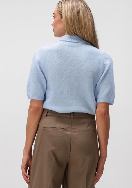 GESTUZ Pull GZALPHA SS POLO PULLOVER Bleu clair - large