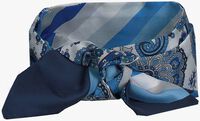 Blauwe ROMANO SHAWLS AMSTERDAM Sjaal SCARF BOW - medium