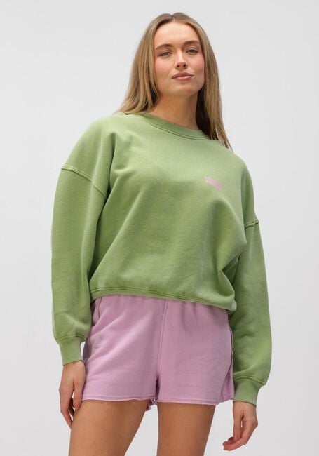 Groene AMERICAN VINTAGE Sweater PLIZZY - large