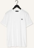 Witte FRED PERRY T-shirt RINGER T-SHIRT Witte FRED PERRY T-shirt RINGER T-SHIRT - medium