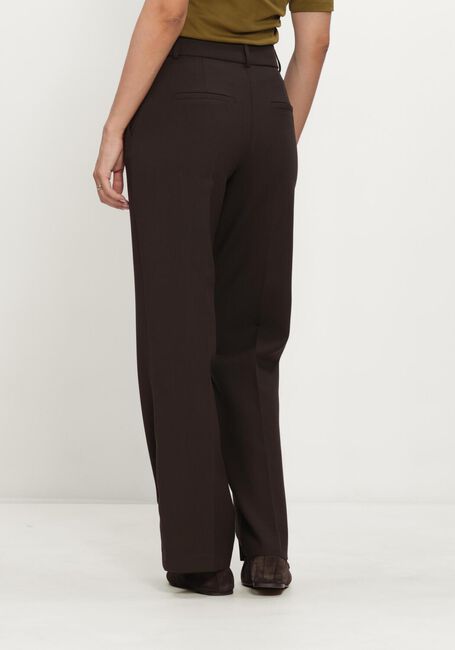 SELECTED WOMEN Pantalon SLFRITA MW WIDE PANT MEL en marron - large