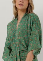 SISSEL EDELBO Robe midi JUNO DRESS en vert - medium
