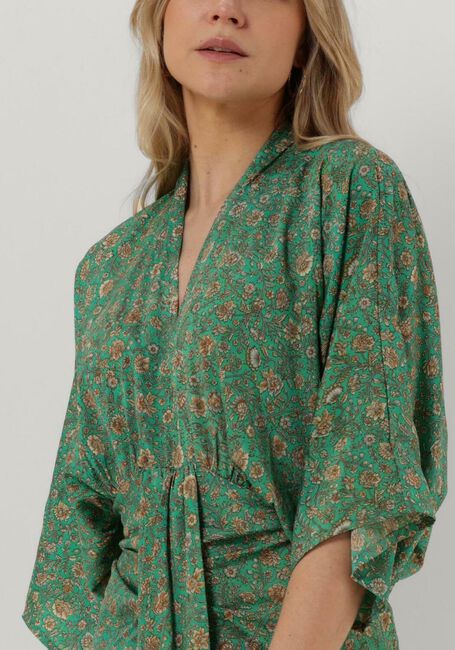 SISSEL EDELBO Robe midi JUNO DRESS en vert - large