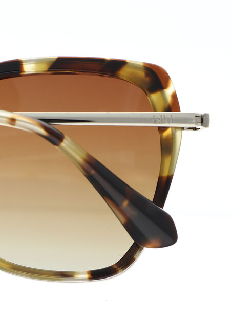 IKKI DONNA Lunettes de soleil en marron - large