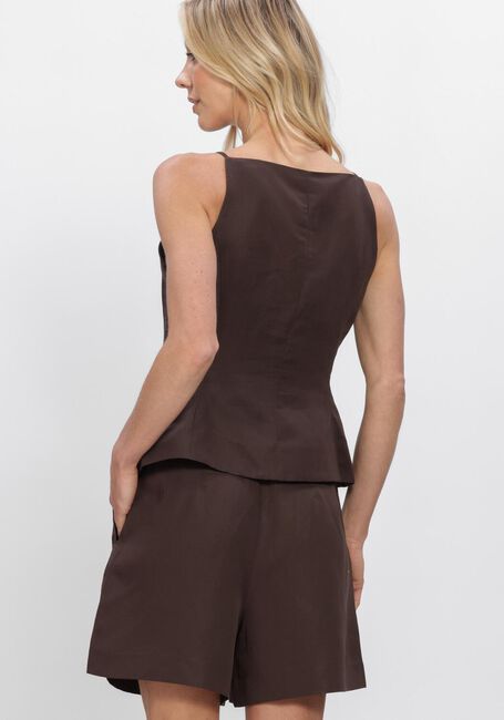 COPENHAGEN MUSE CMCOLLEEN-WAISTCOAT Hauts & T-shirts en marron - large
