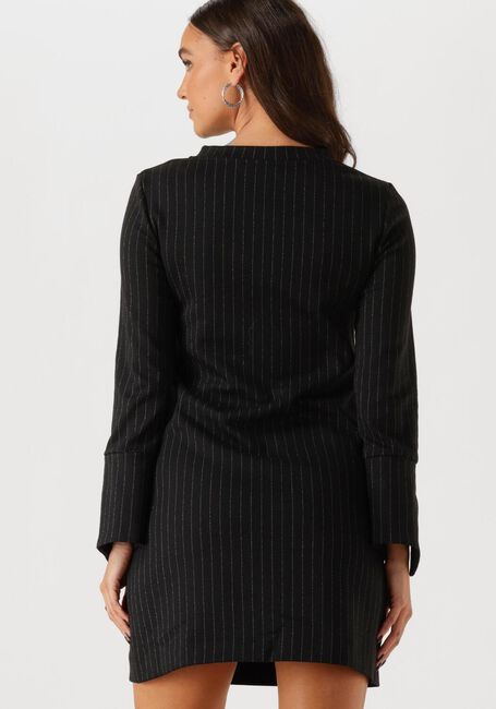 Zwarte ANA ALCAZAR Mini jurk A DRESS PINSTRIPE - large