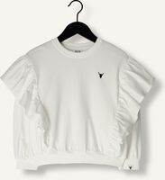 Witte ALIX MINI Sweater RUFFLE VINTAGE SWEATER Witte ALIX MINI Sweater RUFFLE VINTAGE SWEATER - medium