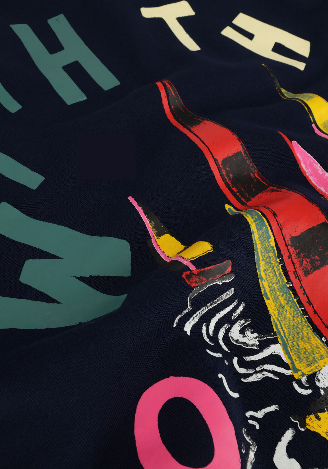 SCOTCH & SODA Pull FRONT BACK BOATING ARTWORK SWEATSHIRT en bleu - large