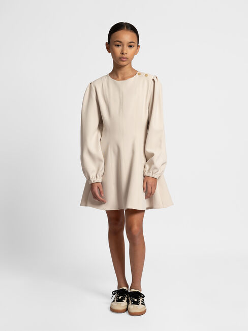 Ecru NIK & NIK Mini jurk ELIZA DRESS - large