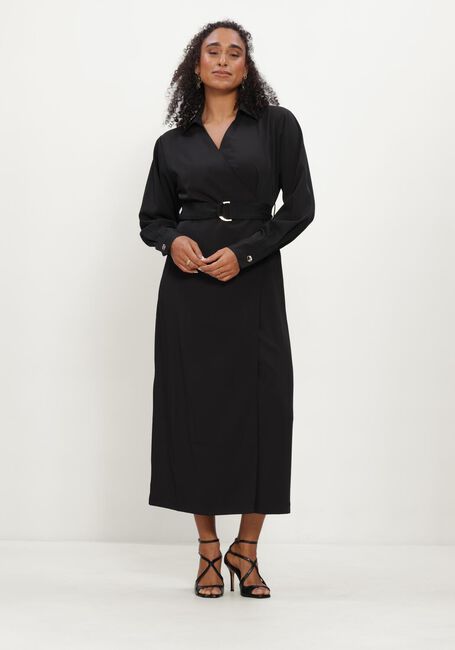 Zwarte LINA LOCCHI Maxi jurk LL-BELINDA - large
