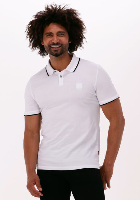 BOSS ORANGE Polo PASSERTIP en blanc - large