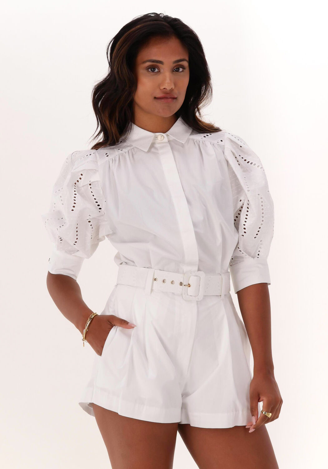 Witte playsuit hot sale
