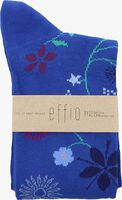 EFFIO Chaussettes BLOOM en bleu - medium