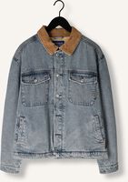 Blauwe SCOTCH & SODA Jack CORD COLLAR INDIGO TEDDY JACKE Blauwe SCOTCH & SODA Jack CORD COLLAR INDIGO TEDDY JACKE - medium