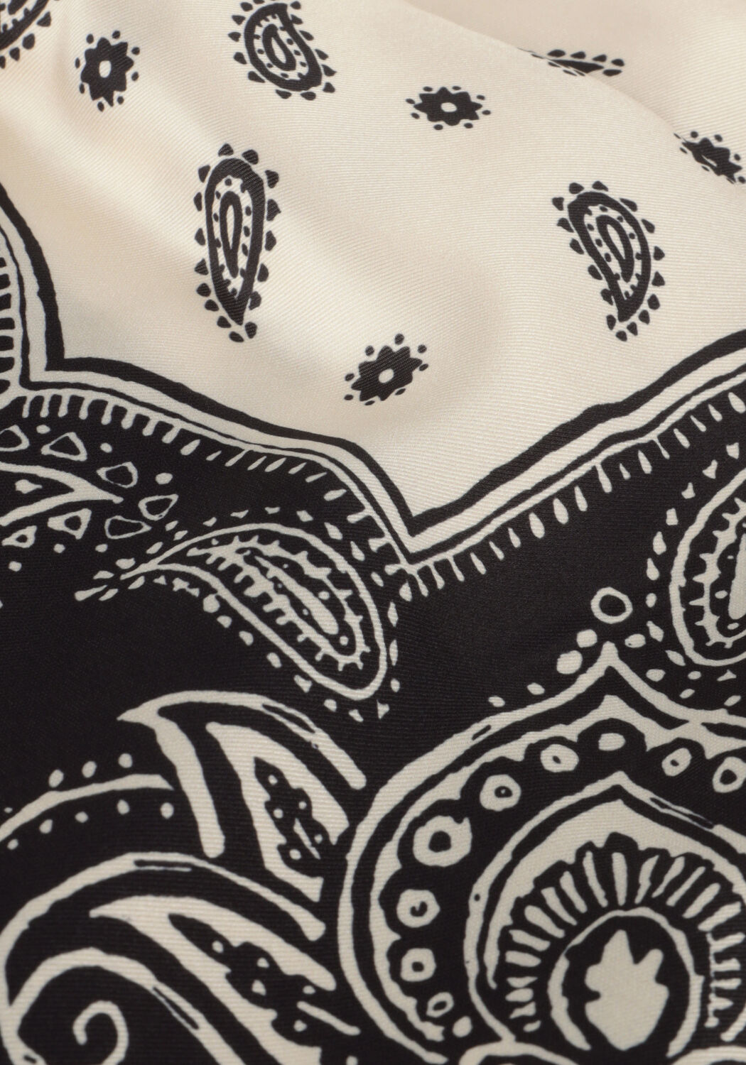 LIU JO PRINTED TWILL PANTS Pantalons en blanc - large