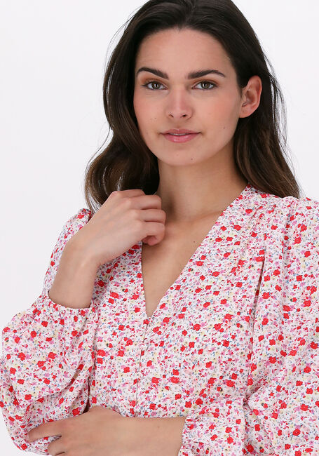 NEO NOIR Robe midi TIMMA SWEET FLORAL DRESS en rouge - large