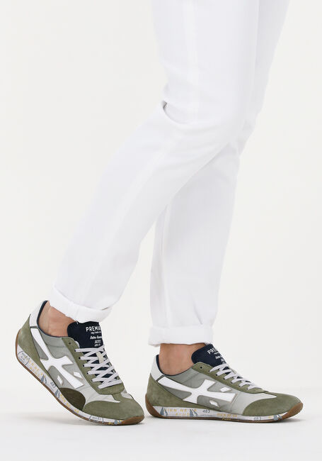 PREMIATA Baskets basses JACKY X en vert - large