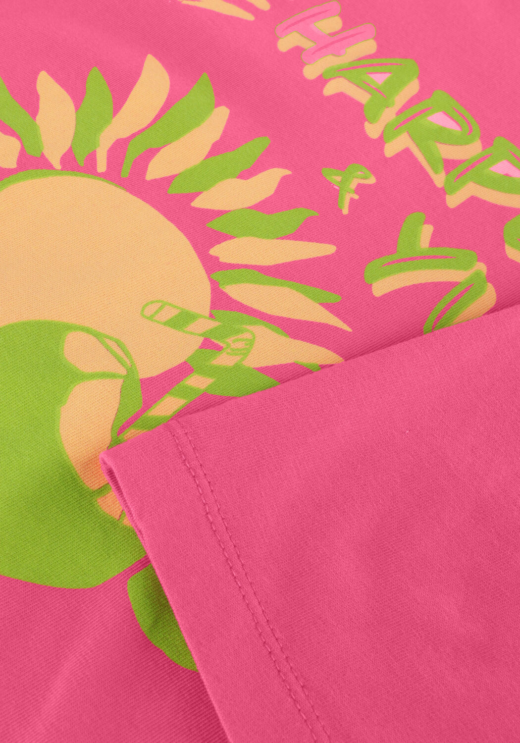 HARPER & YVE T-shirt TROPICAL-SS en rose - large