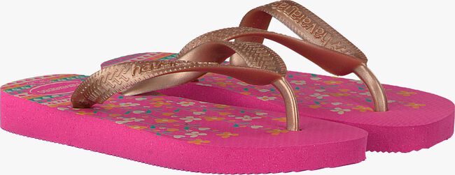 pink HAVAIANAS shoe FLORES KIDS  - large