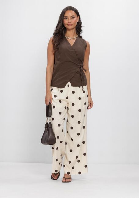 GRACE & MILA SS2623015 Pantalons &Eacute;cru - large