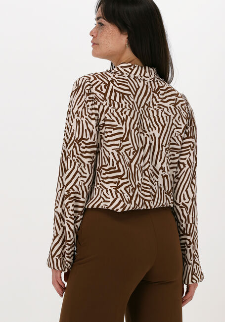 Beige MODSTRÖM  NATION PRINT SHIRT - large
