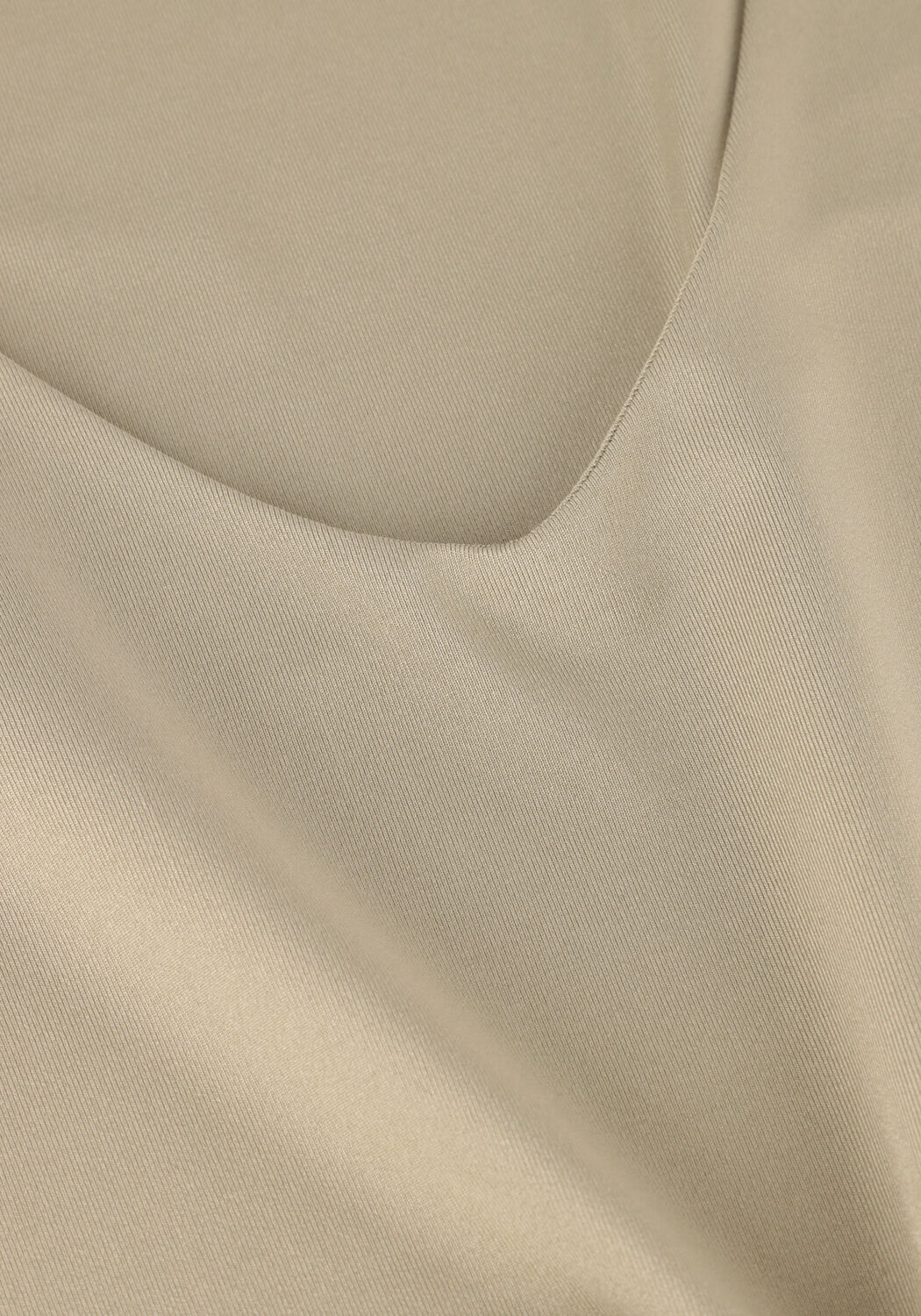 Groene ROSEMUNDE T-shirt BILLIE CAPSLEEVE V-NECK - large