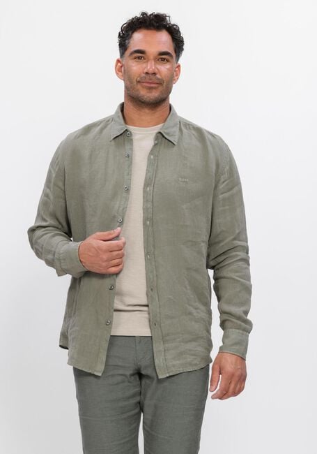 BOSS ORANGE Chemise d&eacute;contract&eacute; RELEGANT_6 en vert - large