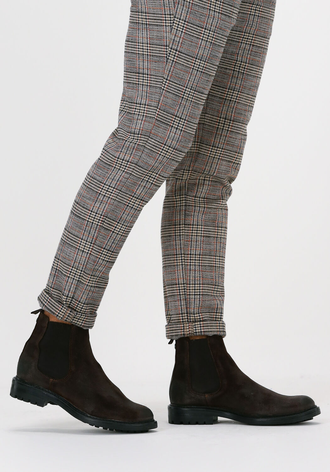 GOOSECRAFT Bottines chelsea CHRIS en marron - large