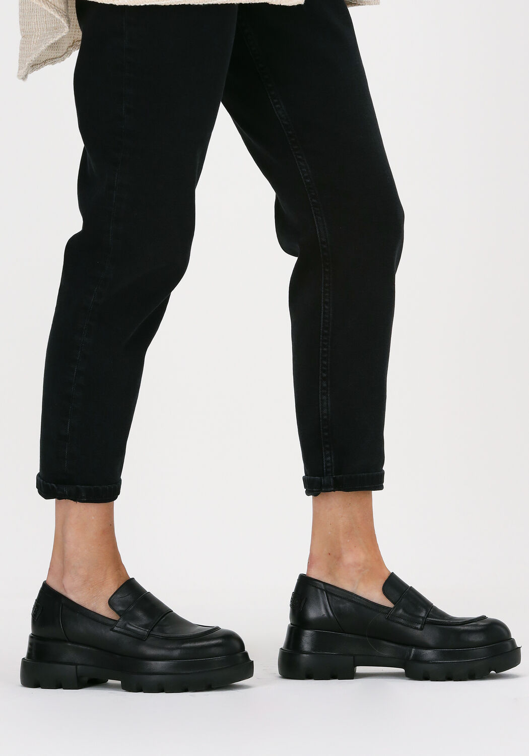 Zwarte SHABBIES Loafers 120020059 - large