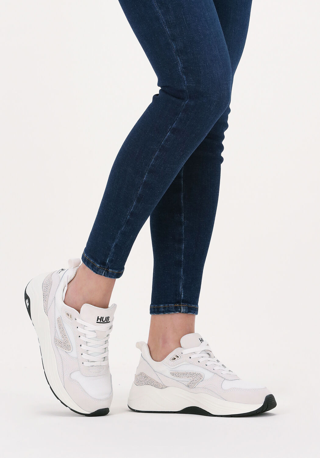 Hub witte sneakers outlet