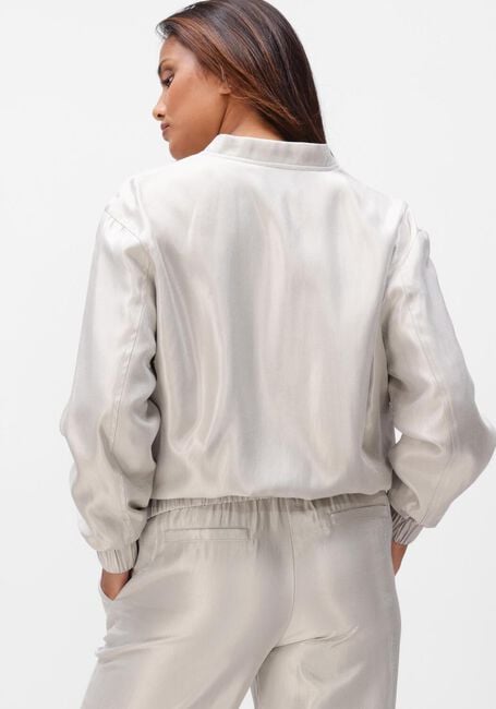 AIMEE THE LABEL Jack JOY BOMBER JACKET en argent - large