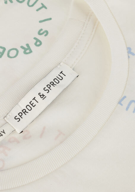 Gebroken wit Sproet & Sprout T-shirt T-SHIRT SPROET PRINT - large
