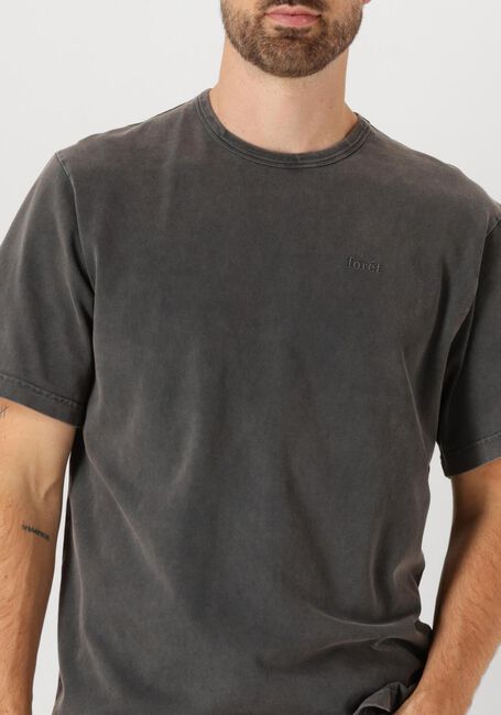 FORÉT T-shirt OAK FADED WASH T-SHIRT Gris foncé - large