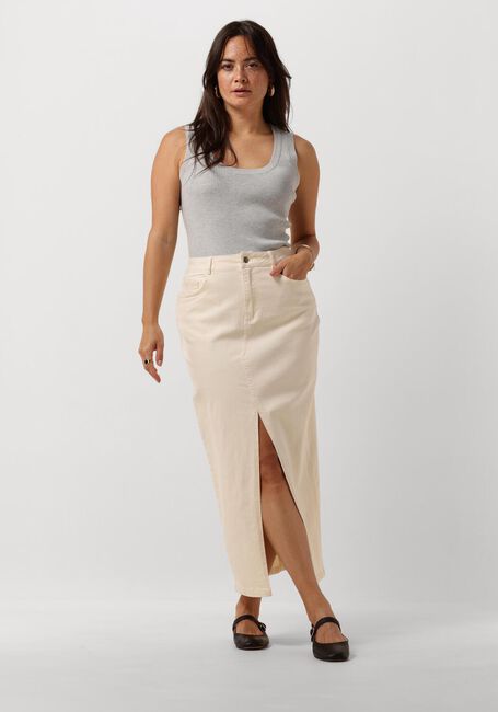 YDENCE Haut KNITTED TOP KEELY en gris - large