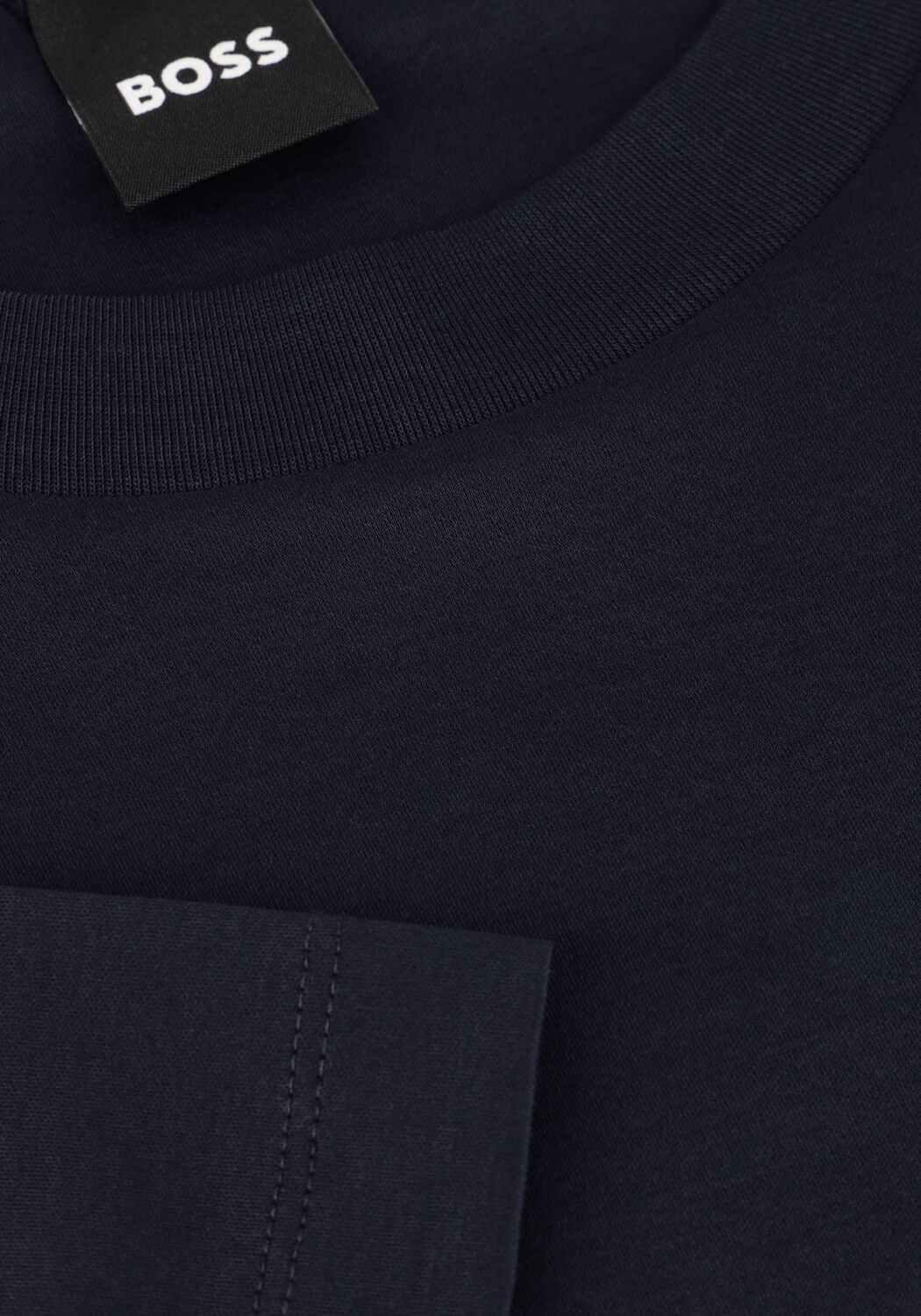 BOSS BLACK T-shirt H-TESSLER Bleu fonc&eacute; - large