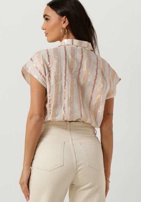 Zand BY-BAR  BIEKE GLOSS STRIPE BLOUSE - large