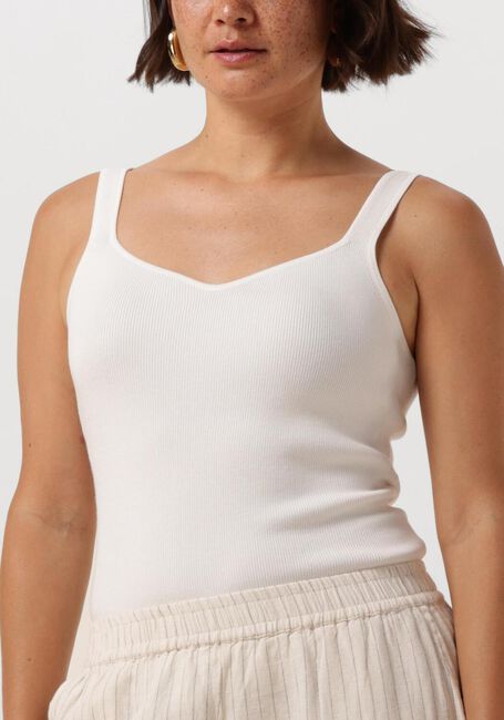 NEO NOIR Haut HANORA KNIT TOP en blanc - large