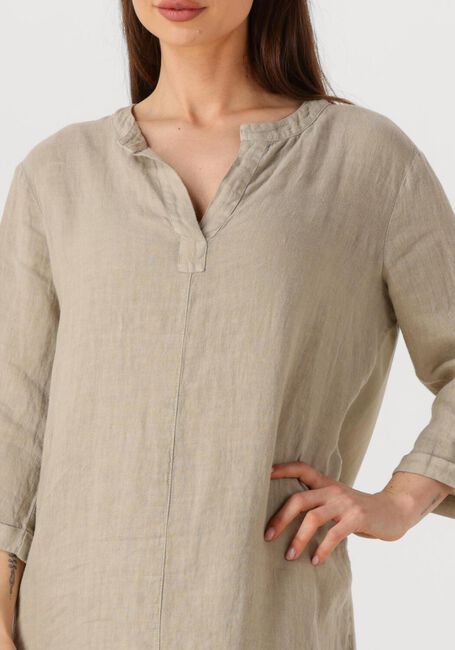 Beige NUKUS Midi jurk KATE DRESS MIX - large