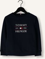 Donkerblauwe TOMMY HILFIGER Sweater TOMMY FLAG HILFIGER SWEATSHIR Donkerblauwe TOMMY HILFIGER Sweater TOMMY FLAG HILFIGER SWEATSHIR - medium