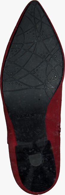 BRONX Bottines 34059 en rouge - large