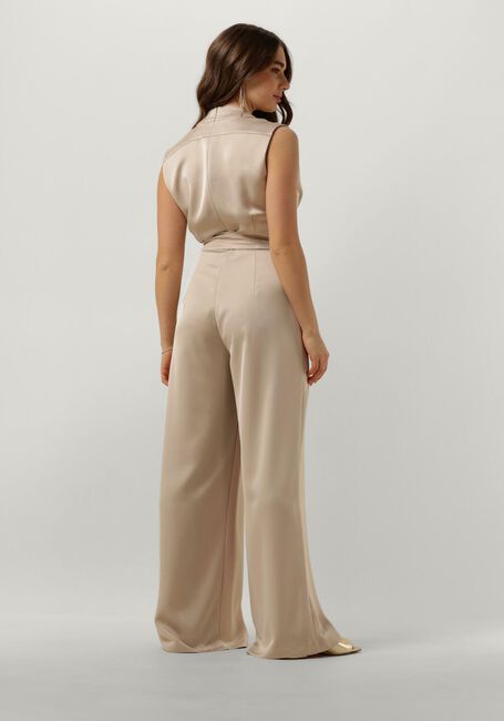 ACCESS Combinaison SATIN JUMPSUIT WITH PLEATS en or - large
