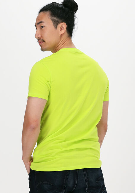 CALVIN KLEIN T-shirt MIXED INSTIT TECHNIQUE TEE en jaune - large