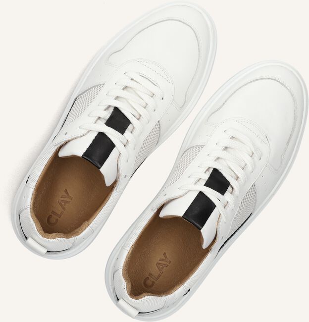 Witte CLAY Sneakers ABEL-12 Witte CLAY Sneakers ABEL-12 - large