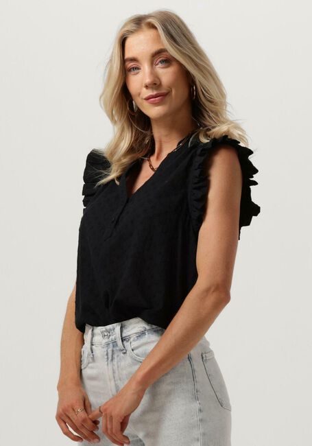 Zwarte CO'COUTURE Top NIMBA TOP - large